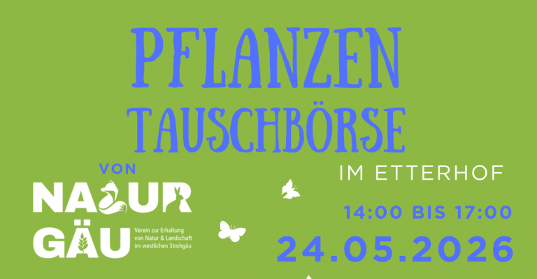 🌱 Pflanzen-Tauschbörse am 24. Mai im Etterhof 🌱
