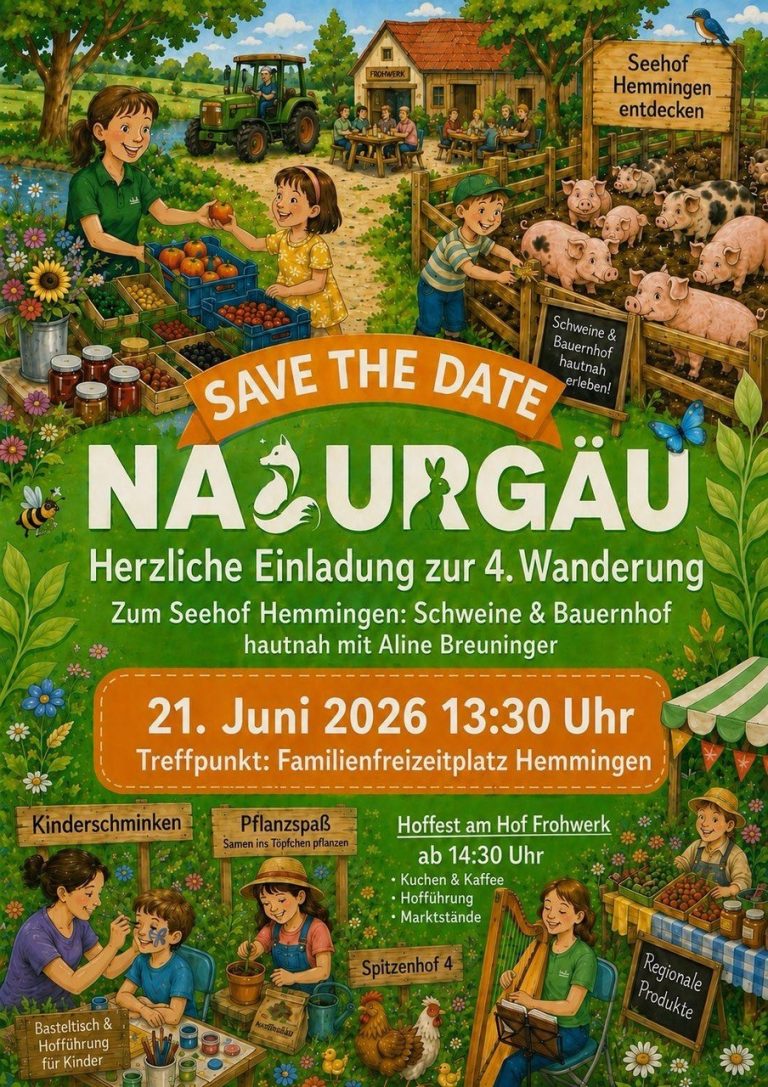 Gemeinsam unterwegs – entdecken, genießen und feiern! Ein Sommernachmittag für die ganze Familie